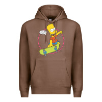 Chestnut the simpsons bart simpson eat my shorts premium t shirt Premium Hoodie - linhVisuals