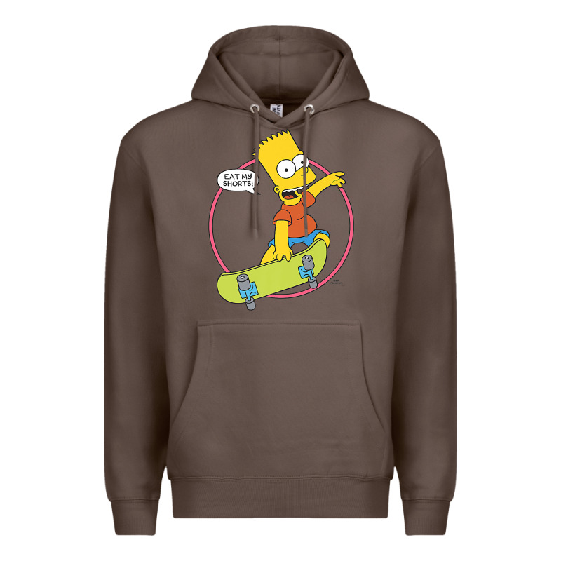 The Simpsons Bart Simpson Eat My Shorts Premium T Shirt Premium Hoodie by linhVisuals | Teevron