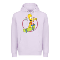 Lilac the simpsons bart simpson eat my shorts premium t shirt Premium Hoodie - linhVisuals