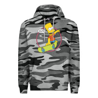 Slate Camo the simpsons bart simpson eat my shorts premium t shirt Premium Hoodie - linhVisuals