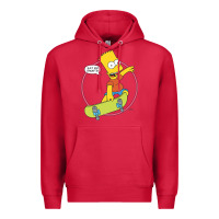 Cardinal the simpsons bart simpson eat my shorts premium t shirt Premium Hoodie - linhVisuals