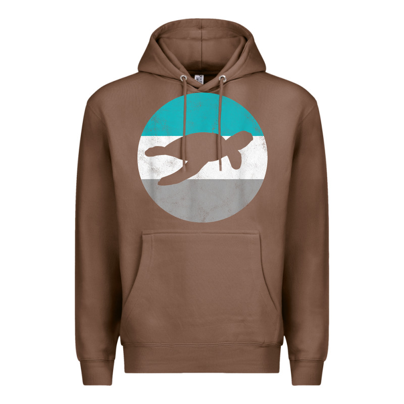 Sea Turtle Retro Gift For Men Or Boys T Shirt Premium Hoodie by linhVisuals | Teevron