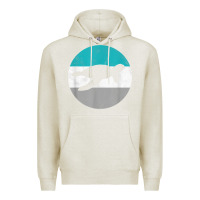 Oatmeal Heather sea turtle retro gift for men or boys t shirt Premium Hoodie - linhVisuals