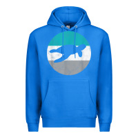 True Royal sea turtle retro gift for men or boys t shirt Premium Hoodie - linhVisuals