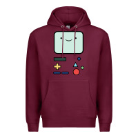 Burgundy bmo   adventure time Premium Hoodie - linhVisuals