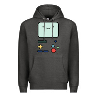 Charcoal Heather bmo   adventure time Premium Hoodie - linhVisuals