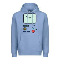 Colony Blue bmo   adventure time Premium Hoodie - linhVisuals