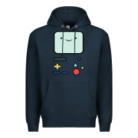 Navy bmo   adventure time Premium Hoodie - linhVisuals
