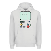 Dove Grey bmo   adventure time Premium Hoodie - linhVisuals