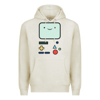 Oatmeal Heather bmo   adventure time Premium Hoodie - linhVisuals