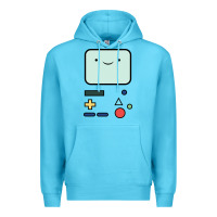 Ocean Blue bmo   adventure time Premium Hoodie - linhVisuals