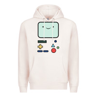 Pale Pink bmo   adventure time Premium Hoodie - linhVisuals