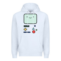White bmo   adventure time Premium Hoodie - linhVisuals