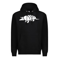 Black armadillo Premium Hoodie - linhVisuals