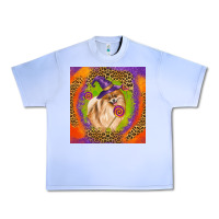 Grape Ice Halloween Pomeranian Dog Urban Heavy Tee - LillyAllenDesigns