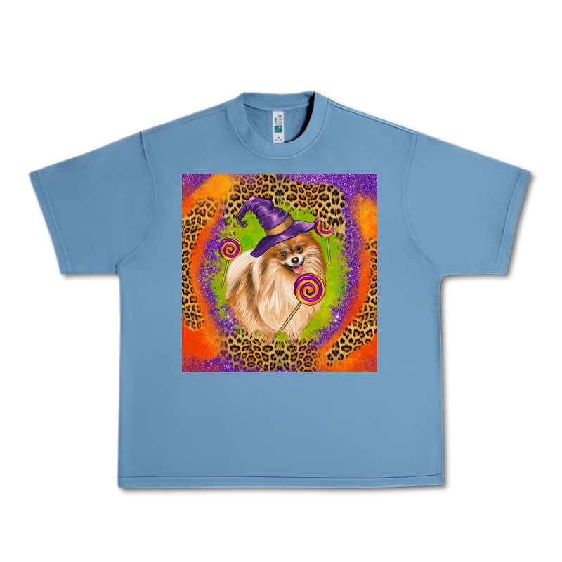 Halloween Pomeranian Dog Urban Heavy Tee by LillyAllenDesigns | Teevron