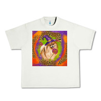 Pistachio Halloween Pomeranian Dog Urban Heavy Tee - LillyAllenDesigns