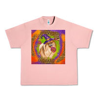 Salmon Halloween Pomeranian Dog Urban Heavy Tee - LillyAllenDesigns