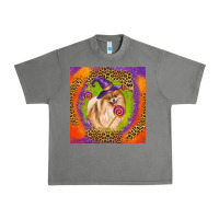 Tornado Halloween Pomeranian Dog Urban Heavy Tee - LillyAllenDesigns