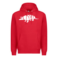 Red armadillo Premium Hoodie - linhVisuals