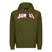 Army Green Artwork SUM41 Premium Hoodie - linhVisuals