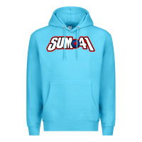Ocean Blue Artwork SUM41 Premium Hoodie - linhVisuals