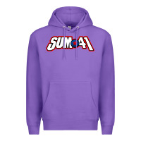 Purple Artwork SUM41 Premium Hoodie - linhVisuals