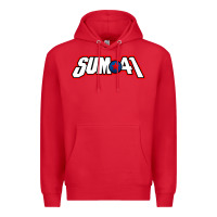 Red Artwork SUM41 Premium Hoodie - linhVisuals