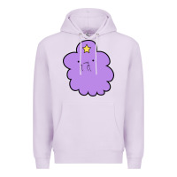 Lilac lumpy space  adventure time Premium Hoodie - linhVisuals