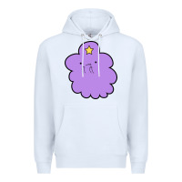 White lumpy space  adventure time Premium Hoodie - linhVisuals