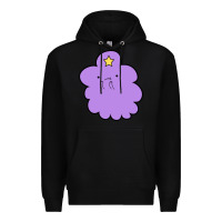 Black lumpy space  adventure time Premium Hoodie - linhVisuals