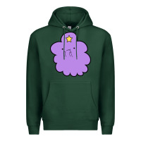 Sports Green lumpy space  adventure time Premium Hoodie - linhVisuals