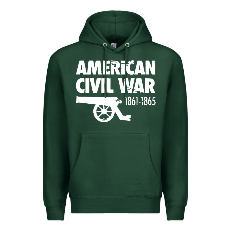 American Civil War Reenactor Historical Premium Hoodie by linhVisuals | Teevron
