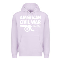 Lilac american civil war reenactor historical Premium Hoodie - linhVisuals