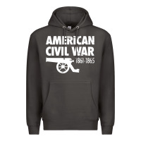Smoke american civil war reenactor historical Premium Hoodie - linhVisuals
