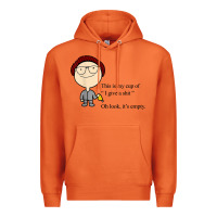 Carrot this is my cup of i give a sh!t oh look it’s empty t shirt Premium Hoodie - linhVisuals