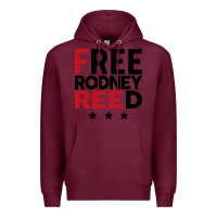 Burgundy free rodney reed Premium Hoodie - linhVisuals