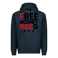 Navy free rodney reed Premium Hoodie - linhVisuals