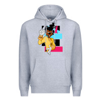Heather Grey powerline   black lives matter   powerline goofy movie Premium Hoodie - linhVisuals