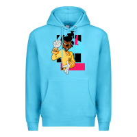 Ocean Blue powerline   black lives matter   powerline goofy movie Premium Hoodie - linhVisuals