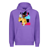 Purple powerline   black lives matter   powerline goofy movie Premium Hoodie - linhVisuals