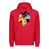 Red powerline   black lives matter   powerline goofy movie Premium Hoodie - linhVisuals