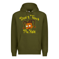 Army Green susie carmichael   dont touch my hair Premium Hoodie - linhVisuals