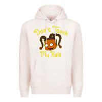 Pale Pink susie carmichael   dont touch my hair Premium Hoodie - linhVisuals