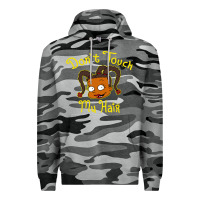Slate Camo susie carmichael   dont touch my hair Premium Hoodie - linhVisuals