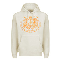 Oatmeal Heather twin tiger sak yant tattoo muay thai thailand martial art tank top Premium Hoodie - linhVisuals