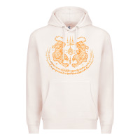 Pale Pink twin tiger sak yant tattoo muay thai thailand martial art tank top Premium Hoodie - linhVisuals
