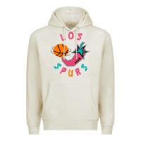 Oatmeal Heather Los Spurs Premium Hoodie - linhVisuals