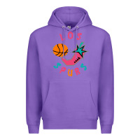 Purple Los Spurs Premium Hoodie - linhVisuals