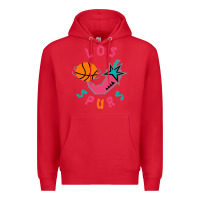 Red Los Spurs Premium Hoodie - linhVisuals
